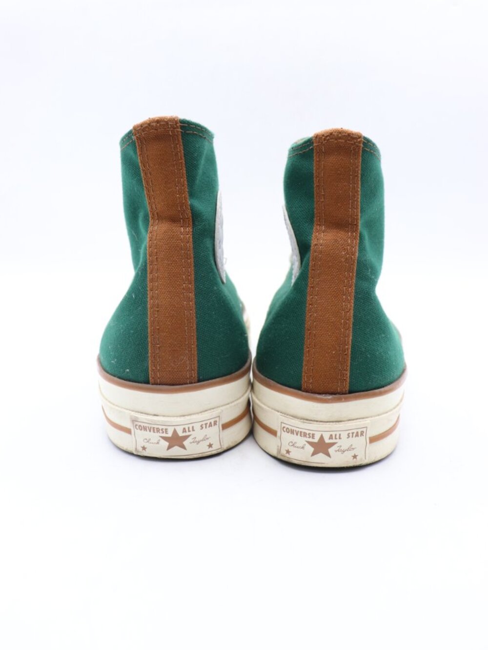 Converse All Star Chuck Taylor Mens 9.5 Womens 11.5 Hi High Top Forest Green - Picture 5 of 9